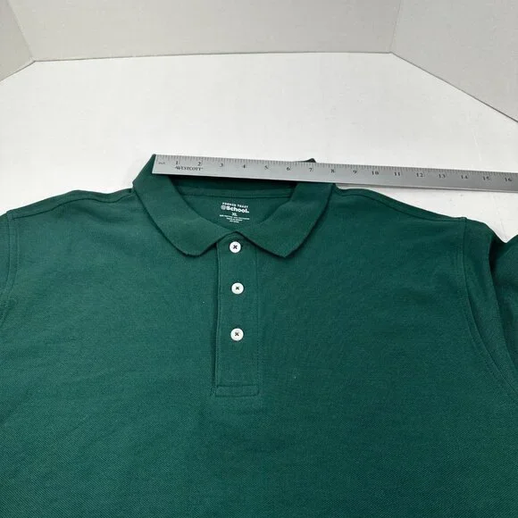 French Toast Men's Size XL Short Sleeve Sport Polo Academy Sports Outdoor Green - Picture 7 of 13